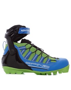 Лыжероллерные ботинки SNS Concept Skiroll Skate 6 1 21 синий зеленый 44 Spine
