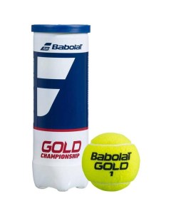 Теннисный мяч Gold Championship 3B 3 шт желтый Babolat