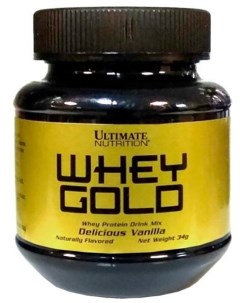 Протеин Whey Gold 34 г vanilla Ultimate nutrition