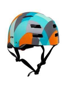 Шлем велосипедный защитный MTV1 разноцветный S 53 55см Х106929 Stg