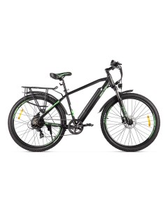 Электровелосипед XT 850 Pro 2024 Черно зеленый Eltreco