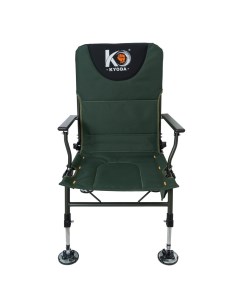 Кресло карповое 56х46х40 104 полуавтоматическое пласт фурнитура Kyoda