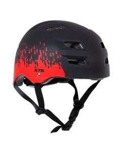Велосипедный шлем MTV1 Dozer black red S INT Stg