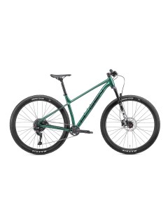 Велосипед 5 9 29 9 ск рост S темный зеленый металлик 2024 Hagen