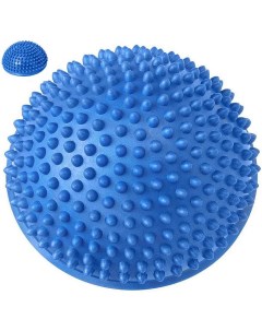 Полусфера массажная круглая надувная ПВХ D 16 см синий Sportex