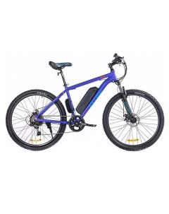 Электровелосипед INTRO Sport 2024 колеса 27 5 до 40км пробег сине красный Eltreco