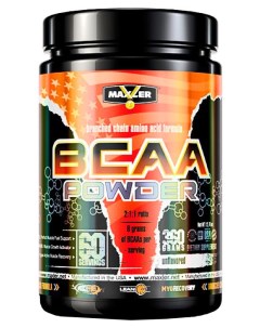 BCAA Powder 420 г fruit punch Maxler