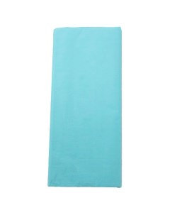 Бумага упаковочная тишью 50 x 66 см Декор голубая 10 шт Азалия