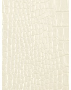 Ткань мебельная Экокожа Сканди белый жемчуг змея 100x140 см Крокус