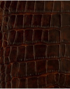 Ткань мебельная Экокожа Сканди коричневый змея 100x140 см Крокус