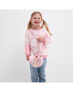 Сумка детская для девочки волшебный единорог на молнии цвет розовый Nazamok kids