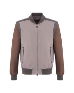 Кожаный бомбер Zegna