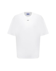 Хлопковая футболка Off-white