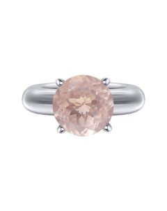 Кольцо Cartoon Ring с розовым кварцем Moonka