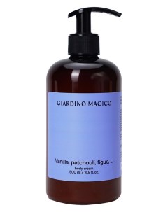 Крем для тела Vanilla patchouli figue 500ml Giardino magico