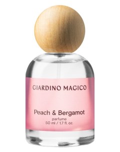 Парфюмерная вода Peach Bergamote 50ml Giardino magico
