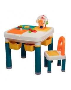 Развивающий столик для малышей многофункциональный лего конструктор Sitstep