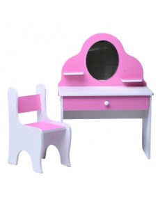 Набор детской мебели Туалетный Столик малиновый Sitstep