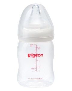 Бутылочка для кормления SofTouch Peristaltic Plus 160мл PP Pigeon