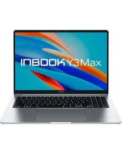 Ноутбук Inbook Y3 MAX_YL613 16 Intel Core i3 1215U 1 2Ghz 16Gb 512GB Int Intel UHD Graphics DOS Silv Infinix