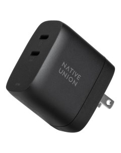 Сетевое зарядное устройство USB Native Union Fast GaN Charger PD 67W USB C черное Fast GaN Charger P Native union