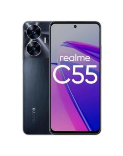 Смартфон realme C55 6 128GB Black C55 6 128GB Black Realme