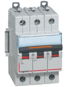 Автоматический выключатель DX3 6000 10кА тип C 3П 32А 407862 Legrand
