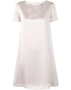 Blanca короткое платье прямого кроя 42 нейтральные цвета Blanca