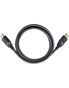 Кабель DisplayPort 2м CG651 2 0 круглый черный Vcom telecom
