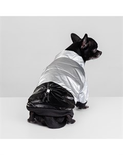 Куртка для собак XS серебряная Rurri