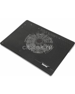 Подставка для ноутбука Slim 15 6 335х236х30 мм вентиляторы 1 х 160 мм 518г черный Hama