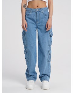 Широкие джинсы карго с боковыми карманами Твое