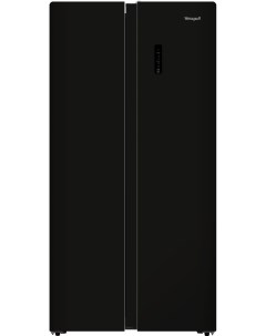 Холодильник Side by Side WSBS 500 Inverter NoFrost Black Weissgauff