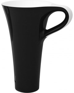 Раковина Cup OSL004 черная с белым Artceram