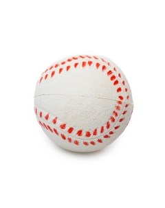 Игрушка для собак из пенорезины Мяч бейсбольный белый 3 5см Бельгия Duvo+