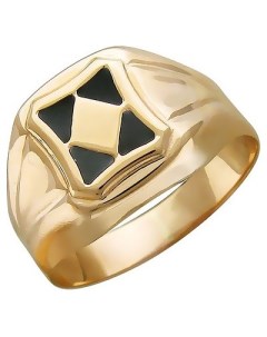 Кольцо из красного золота Эстет
