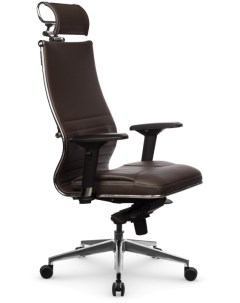 Офисное кресло Samurai KL 3 051 MPES Темно коричневый цвет Метта
