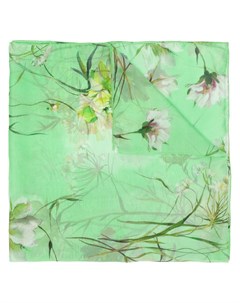 Blumarine шарф с акварельным цветочным принтом Blumarine
