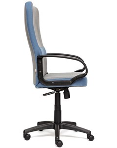 Кресло СН757 серый синий ткань Tetchair