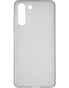 Чехол накладка IBox Crystal для смартфона Samsung Galaxy S21 FE силикон прозрачный УТ000029509 Red line