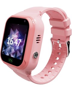Смарт часы Aimoto Omega 4G 1 44 TFT розовый 9250102 Кнопка жизни
