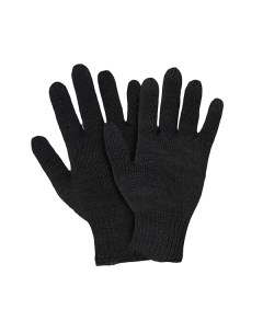 Перчатки шерстяные утепленные черные 10 XL 1 marka