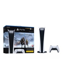 Игровая приставка PlayStation 5 Digital с игрой God Of War Ragnarok Sony