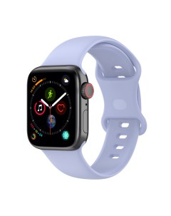 Силиконовый ремешок для Apple Watch 1 9 SE ULTRA 42 44 45 49 мм фиолетовый L Strap classic