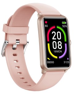 Смарт часы Watch Fit SW86 золотистый розовый Dexp