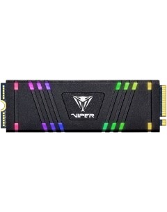 SSD накопитель Viper VPR100 RGB M 2 2280 512 ГБ VPR100 512GM28H Patriot memory