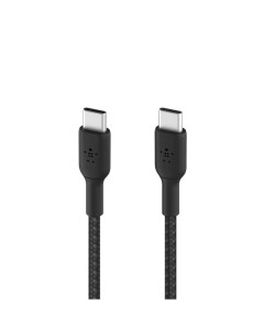 Кабель BoostCharge Pro Flex USB C to USB C Cable 60Вт 1м черный Belkin