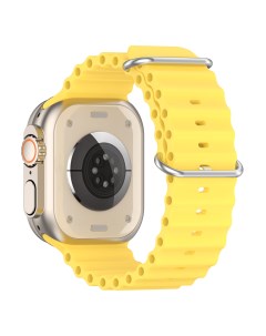 Ремешок океанская цепь для Apple Watch 1 9 SE Ultra 42 44 45 49 мм желтый Strap classic