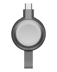 Беспроводное зарядное устройство для Apple Watch USB C Fast charger Gunmetal Energea