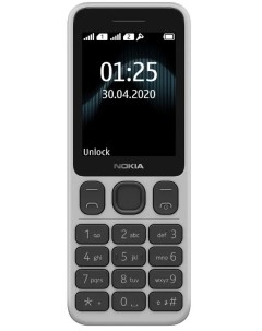 Мобильный телефон 125 белый Nokia